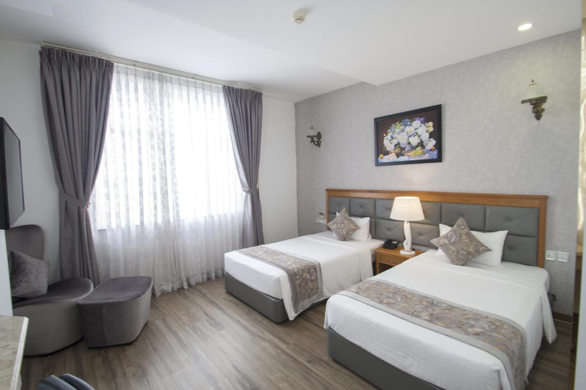 Acnos Grand Hotel Ho Chi Minh-stad Buitenkant foto